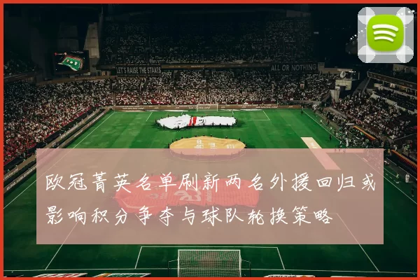 欧冠菁英名单刷新两名外援回归或影响积分争夺与球队轮换策略